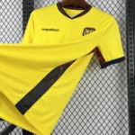 Camisa Seleção Equador Home Versão Torcedor Copa Do Mundo 2026 Amerela Marathon - Imagem 2