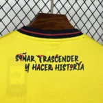 Camisa Seleção Equador Home Versão Torcedor Copa Do Mundo 2026 Amerela Marathon - Imagem 9
