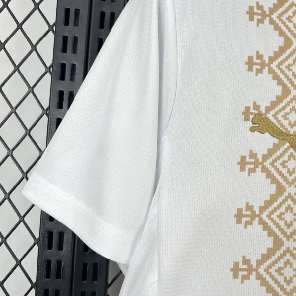 Camisa Seleção Marrocos Away Versão Torcedor Copa Do Mundo 2026 Branco Puma - Imagem 7