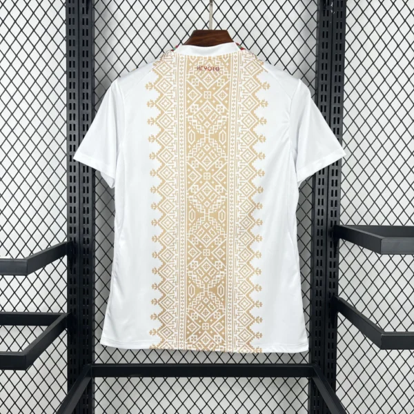 Camisa Seleção Marrocos Away Versão Torcedor Copa Do Mundo 2026 Branco Puma - Imagem 8