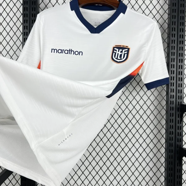 Camisa Seleção Equador Third Versão Torcedor Copa Do Mundo 2026 Branca Marathon - Imagem 2