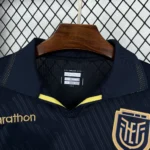 Camisa Seleção Equador Away Versão Torcedor Copa Do Mundo 2026 Preta Marathon - Imagem 3