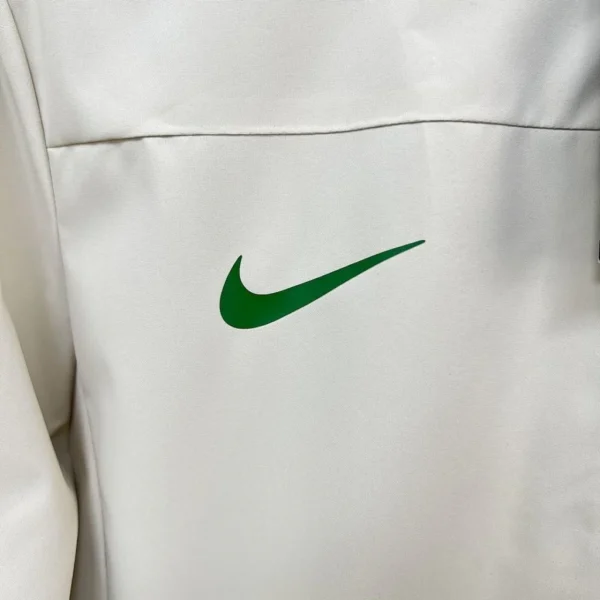 Jaqueta Casaco Brasil Seleção Brasileira Corta Vento 2026 Bege Nike - Imagem 6