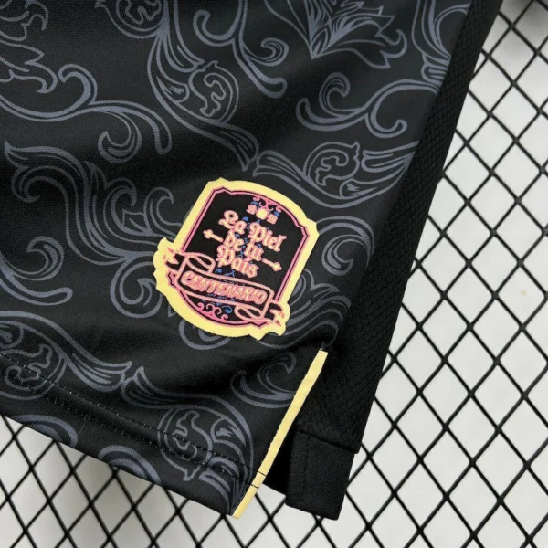 Camisa Seleção Equador Goleiro Versão Torcedor Copa Do Mundo 2026 Preta Marathon - Imagem 6