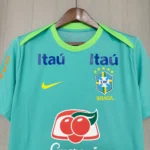 Camisa Seleção Brasil Treino Versão Torcedor Copa Do Mundo 2026 Azul Nike - Imagem 2