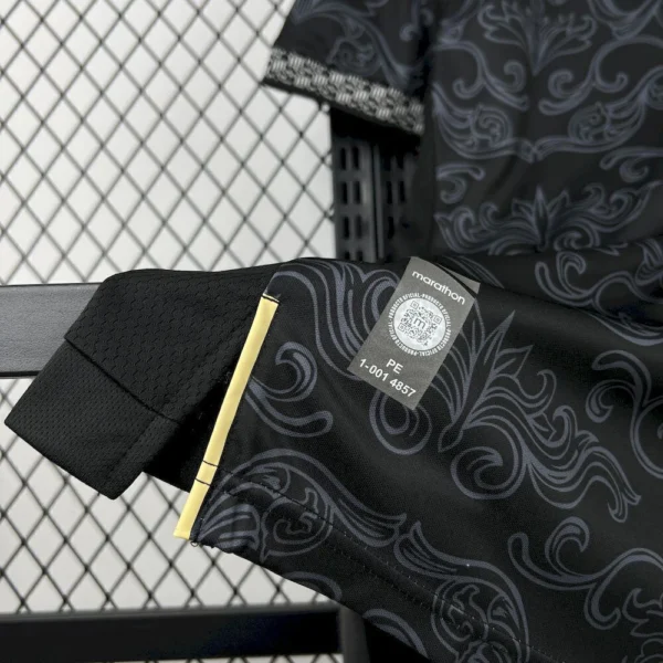 Camisa Seleção Equador Goleiro Versão Torcedor Copa Do Mundo 2026 Preta Marathon - Imagem 5