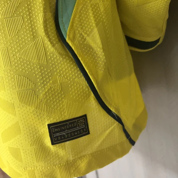 Camisa Brasil Seleção Brasileira Home Jogador Manga Longa Copa do Mundo 2026 Amarela Nike - Imagem 6