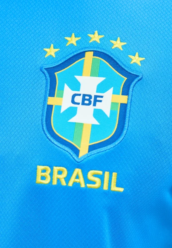 Camisa Seleção Brasil Casual Versão Torcedor Copa Do Mundo 2026 Azul Nike - Imagem 4