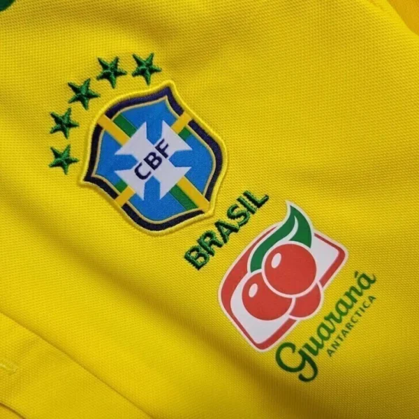 Camisa Seleção Brasil Pré-Jogo Versão Torcedor 2023 Amerela Nike - Imagem 4