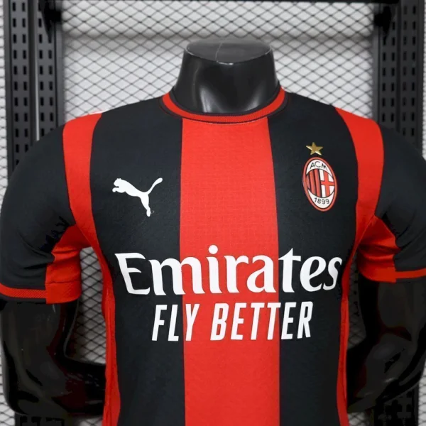 Camisa Milan Home Versão Jogador 2026/27 Preta Puma - Imagem 2
