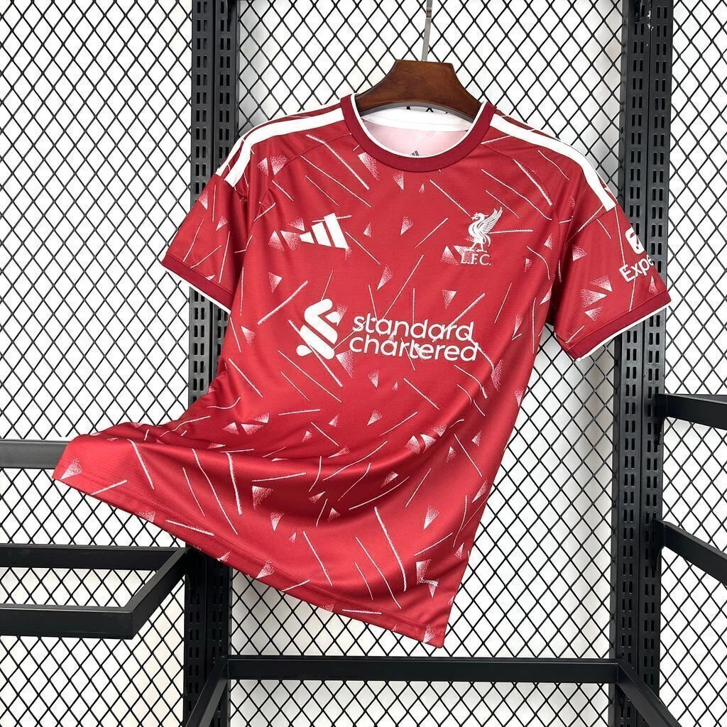 Camisa Liverpool Home Versão Torcedor 2026/27 Vermelho Adidas