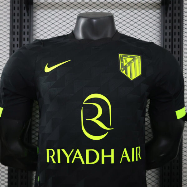 Camisa Atlético Madrid Away Versão Jogador 2026/27 Preta Nike - Imagem 2