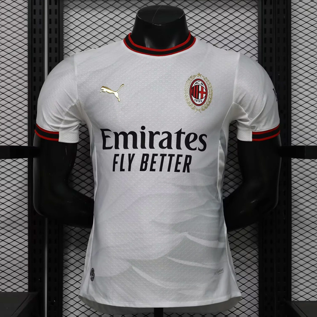 Camisa Milan Away Versão Jogador 2026/27 Branca Puma