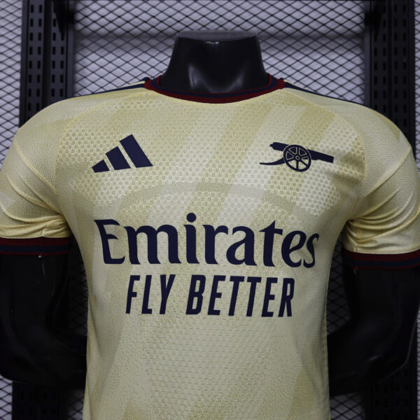 Camisa Arsenal Third Versão Jogador 2026/27 Amarela Adidas - Imagem 2