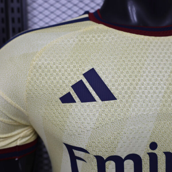 Camisa Arsenal Third Versão Jogador 2026/27 Amarela Adidas - Imagem 3