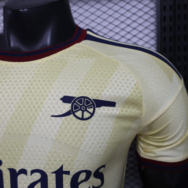 Camisa Arsenal Third Versão Jogador 2026/27 Amarela Adidas - Imagem 4