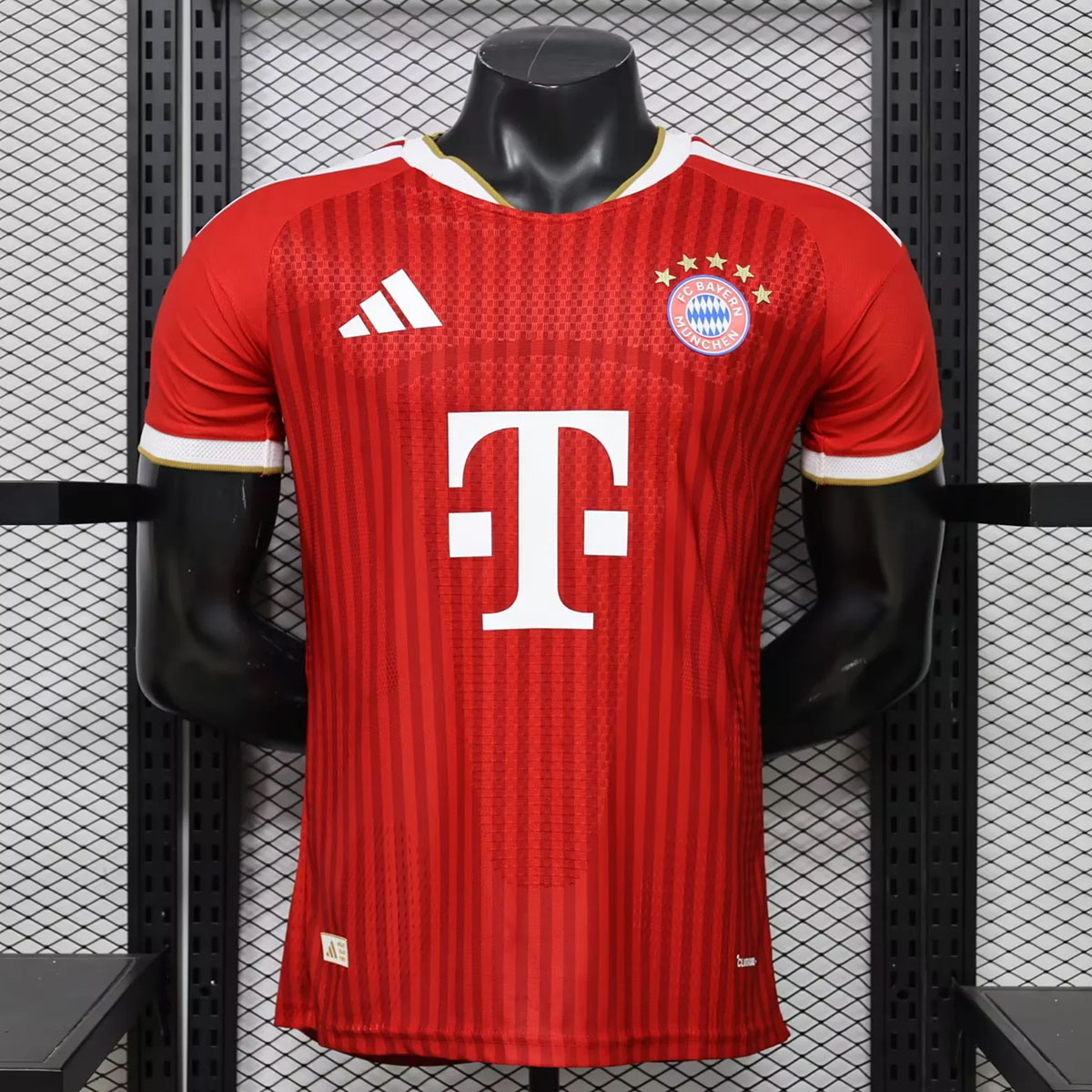 Camisa Bayern Muniche Home Versão Jogador 2026/27 Vermelha Adidas