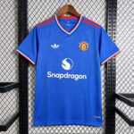 Camisa Manchester United Away Versão Torcedor 2026/27 Azul Adidas
