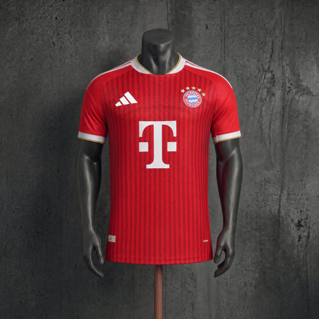 Camisa Bayern Muniche Home Versão Jogador 2026/27 Vermelha Adidas
