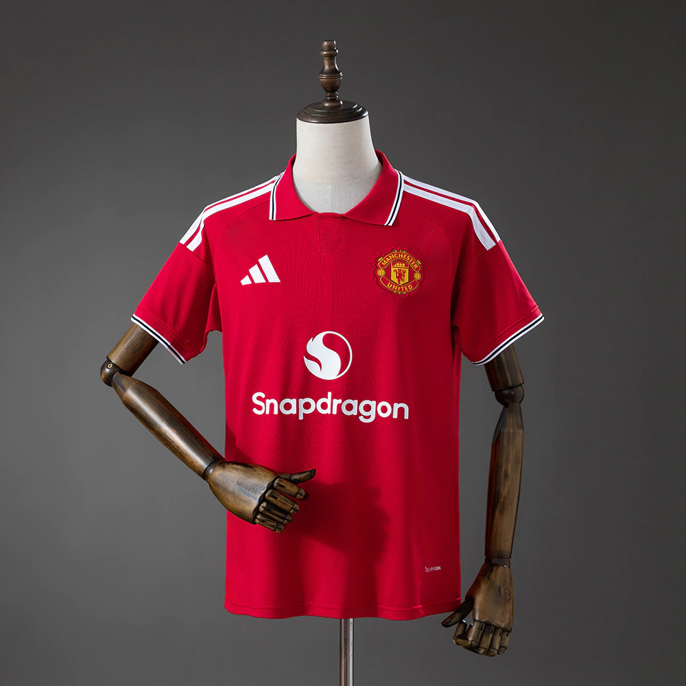 Camisa Manchester United Home Versão Torcedor 2026/27 Vermelha Adidas