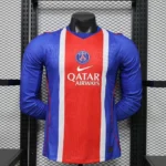 Camisa PSG Paris Saint-Germain Home Versão Jogador Manga Longa 2026/27 Azul Nike