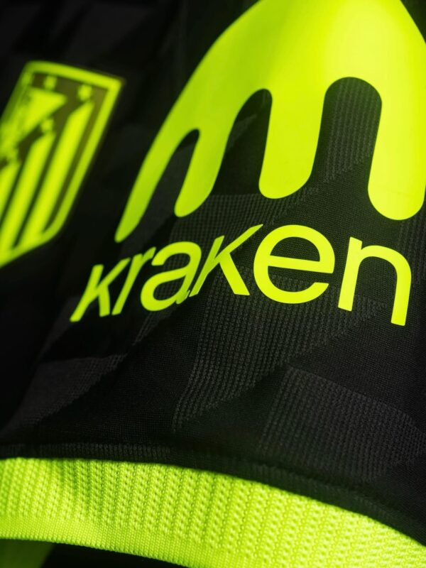 Camisa Atlético Madrid Away Versão Jogador 2026/27 Preta Nike - Imagem 5