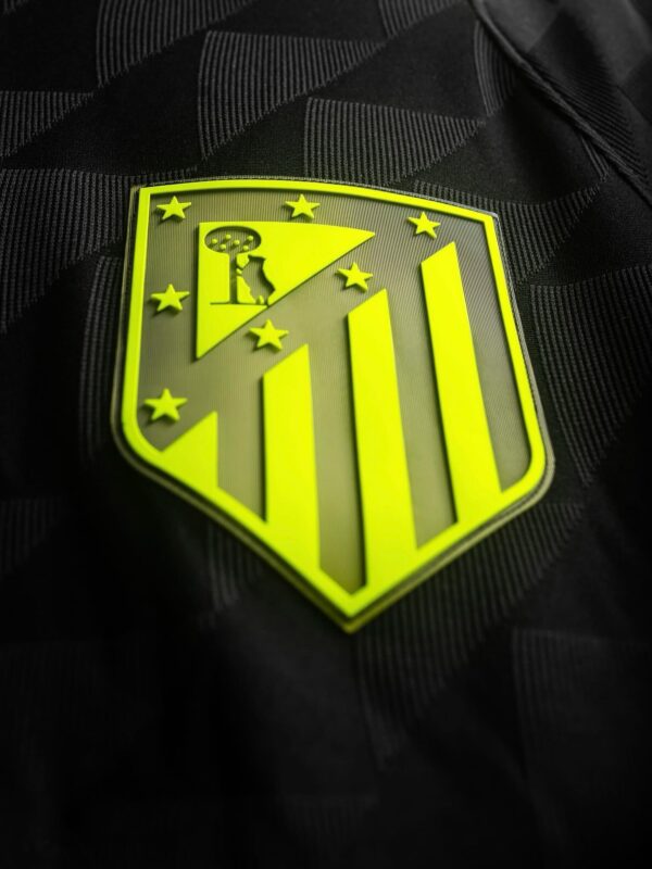 Camisa Atlético Madrid Away Versão Jogador 2026/27 Preta Nike - Imagem 3
