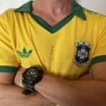 Camisa Retrô Clássica Seleção Brasileira Home - Brasil Amarela – 1979/80 Adidas - Imagem 3