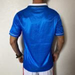 Camisa Retrô Clássica Seleção Brasileira Brasil – Veludo - Umbro – Azul – 1994 - Imagem 5