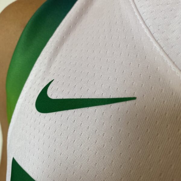 Camiseta Regata Basquete Brasil Olimpíadas Gui Santos 11 2024 Paris Branca 2024-2025 Nike - Imagem 4