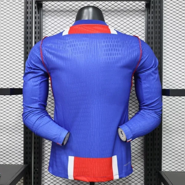 Camisa PSG Paris Saint-Germain Home Versão Jogador Manga Longa 2026/27 Azul Nike - Imagem 3