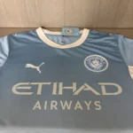 Camisa Manchester City Home Versão Jogador 2026/27 Azul Puma - Imagem 12