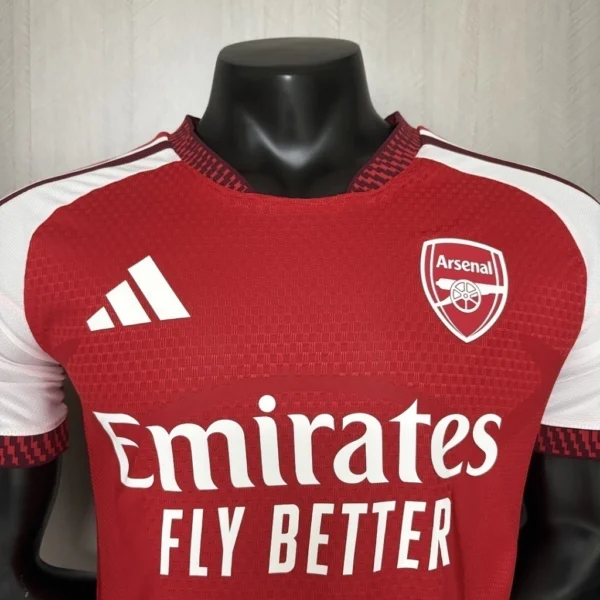 Camisa Arsenal Home Versão Jogador 2026/27 Vermelha Adidas - Imagem 3