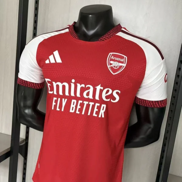 Camisa Arsenal Home Versão Jogador 2026/27 Vermelha Adidas - Imagem 2