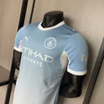 Camisa Manchester City Home Versão Jogador 2026/27 Azul Puma - Imagem 3