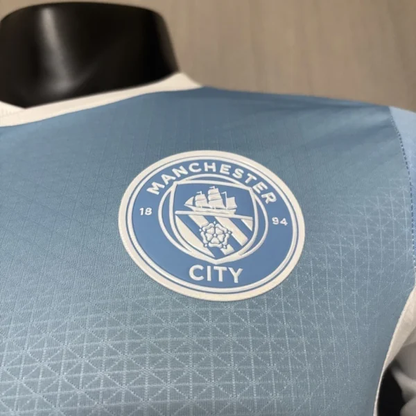 Camisa Manchester City Home Versão Jogador 2026/27 Azul Puma - Imagem 5