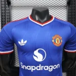Camisa Manchester United Away Versão Jogador 2026/27 Azul Adidas - Imagem 2
