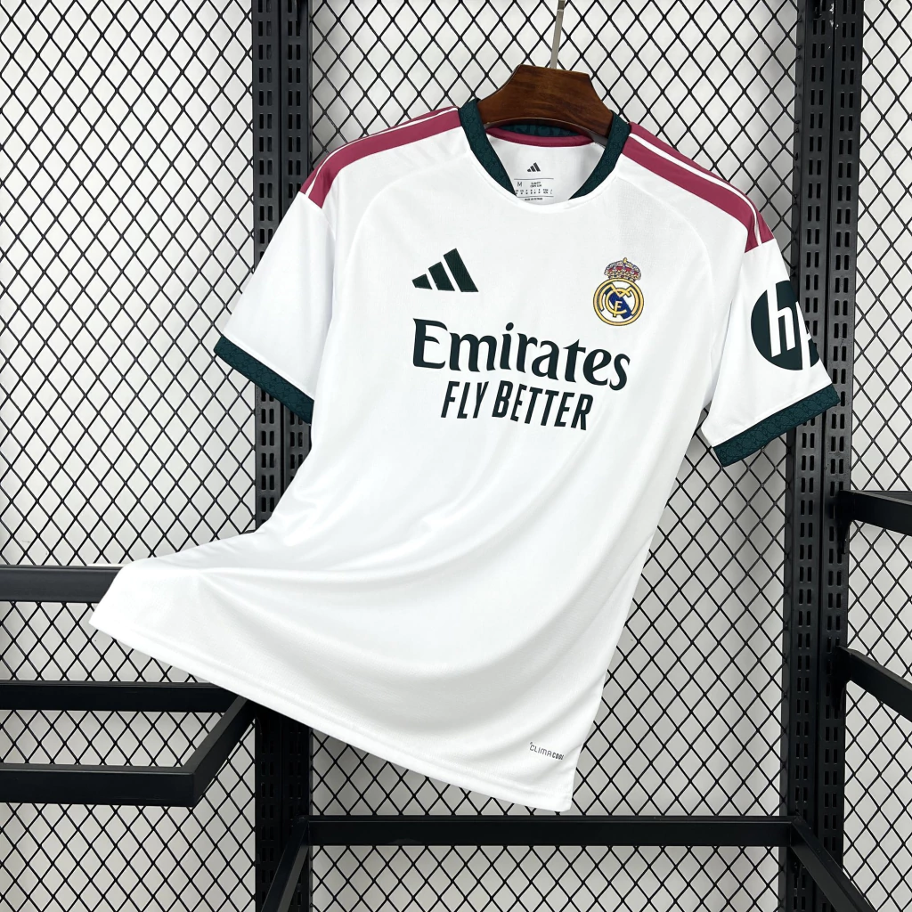 Camisa Real Madrid Home Versão Torcedor 2026/27 Branca Adidas