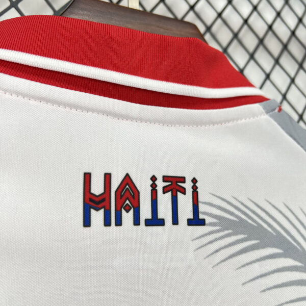 Camisa Seleção Haiti Away Versão Torcedor Copa Do Mundo 2026 Saeta - Imagem 7