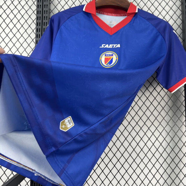 Camisa Seleção Haiti Home Versão Torcedor Copa Do Mundo 2026 Saeta - Imagem 2