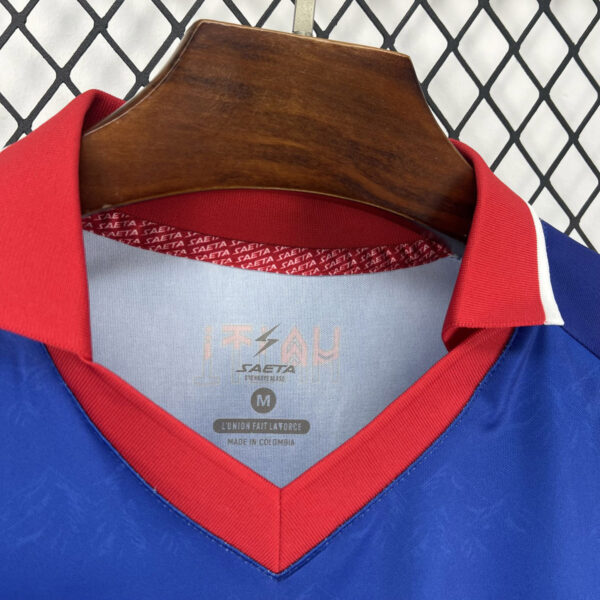 Camisa Seleção Haiti Home Versão Torcedor Copa Do Mundo 2026 Saeta - Imagem 4