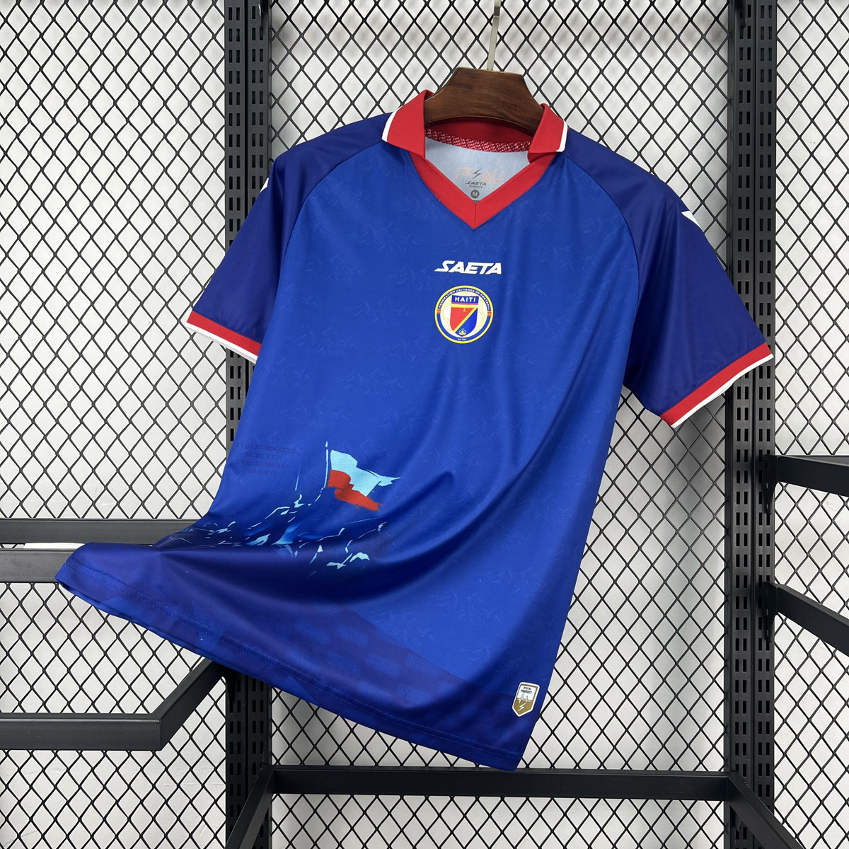 Camisa Seleção Haiti Home Versão Torcedor Copa Do Mundo 2026 Saeta