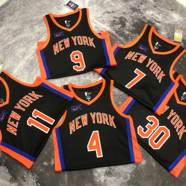 Camiseta Regata Basquete NBA Nova York Knicks City Edition 2022/23 Nike - Imagem 16