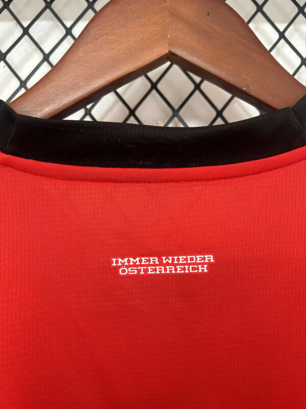 Camisa Seleção Austria Home Versão Torcedor Copa Do Mundo 2026 Puma - Imagem 8