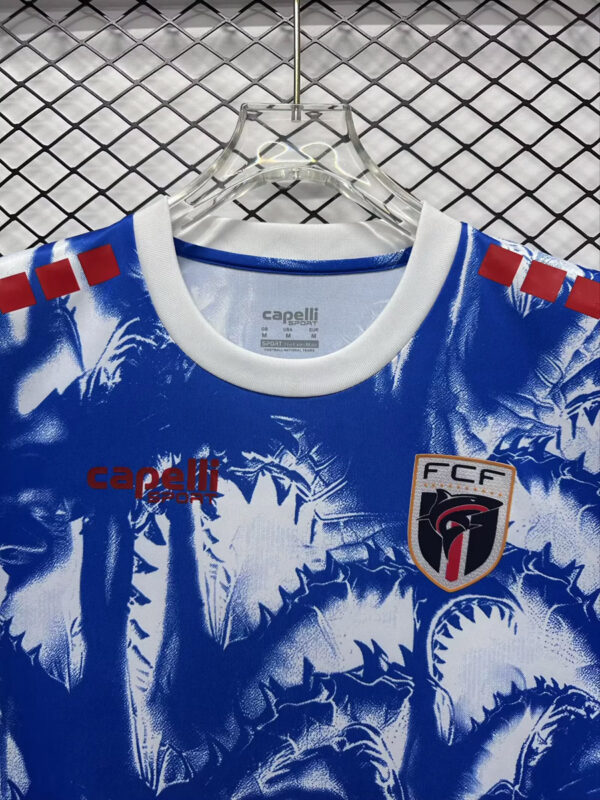 Camisa Seleção Cabo Verde Pré-Jogo Versão Torcedor Copa Do Mundo 2026 Capelli - Imagem 2