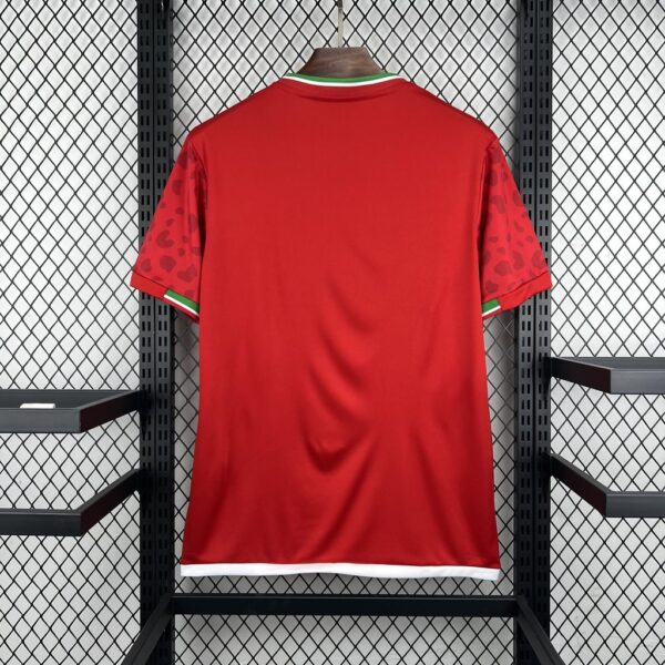Camisa Seleção Iran Away Versão Torcedor Copa Do Mundo 2026 Vermelha - Imagem 6