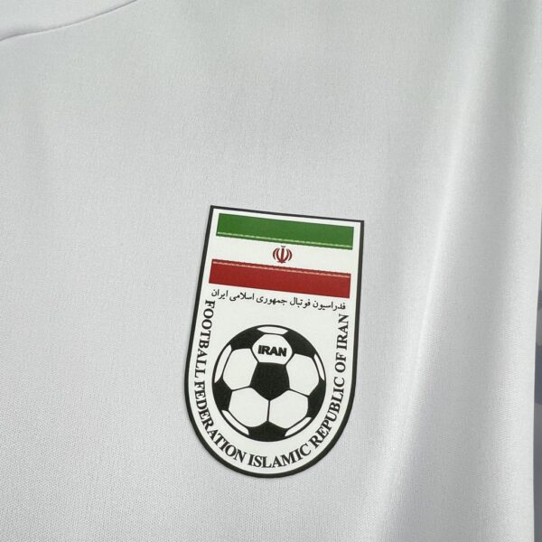 Camisa Seleção Iran Home Versão Torcedor Copa Do Mundo 2026 Branca - Imagem 3