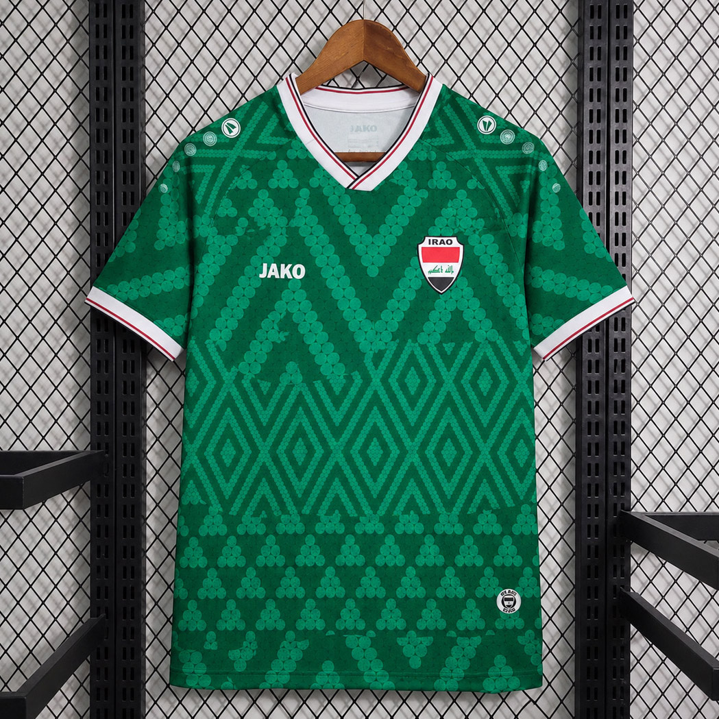 Camisa Seleção Iraque Away Versão Torcedor Copa Do Mundo 2026