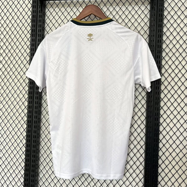 Camisa Seleção Arábia Saudita Away Versão Torcedor Copa Do Mundo 2026 Branca Adidas - Imagem 6