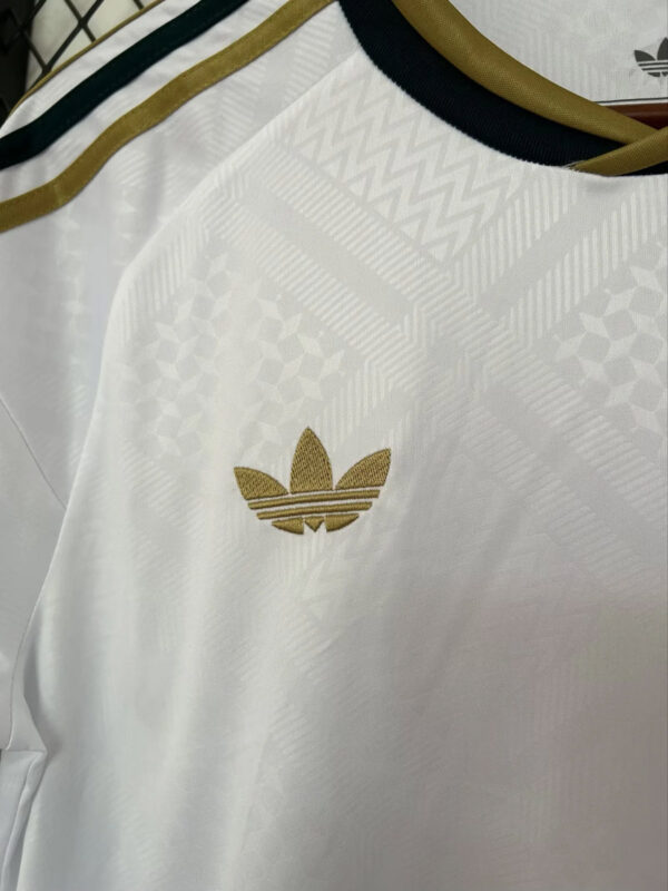 Camisa Seleção Arábia Saudita Away Versão Torcedor Copa Do Mundo 2026 Branca Adidas - Imagem 4